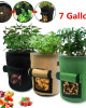  Lesoleil 7Gallon Potato Planting Grow Bag Pot Planter Growing Garden Vegetable Container