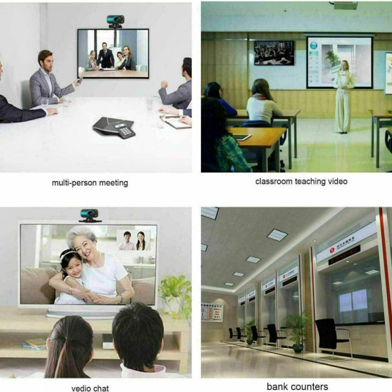 TKOOFN HD Webcam Web Camera Cam w/ Microphone,Video Call,Record For PC Laptop Desktop TKOOFN HD Webcam Web Camera Cam w/ Microphone,Video Call,Record For PC Laptop Desktop