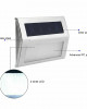 NONMON 1/2/3/4 Packs Solar Deck Lights, Super Bright LED Walkway Light Stainless Steel Waterproof Outdoor Security Lamps for Patio Stairs Garden Pathway NONMON 1/2/3/4 Packs Solar Deck Lights, Super Bright LED Walkway Light Stainless Steel Waterproof Outdoor Security Lamps for Patio Stairs Garden Pathway