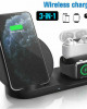 TKOOFN 3in1 QI Wireless Charger Charging Dock Station for Apple Watch / iPhone/Air Pods