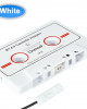 BESDATA 4.0 Bluetooth Music Audio Receiver Cassette Player Adapter for Auto Car White