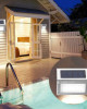 NONMON 1/2/3/4 Packs Solar Deck Lights, Super Bright LED Walkway Light Stainless Steel Waterproof Outdoor Security Lamps for Patio Stairs Garden Pathway NONMON 1/2/3/4 Packs Solar Deck Lights, Super Bright LED Walkway Light Stainless Steel Waterproof Outdoor Security Lamps for Patio Stairs Garden Pathway