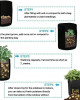  Lesoleil 7Gallon Potato Planting Grow Bag Pot Planter Growing Garden Vegetable Container
