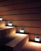 NONMON 1/2/3/4 Packs Solar Deck Lights, Super Bright LED Walkway Light Stainless Steel Waterproof Outdoor Security Lamps for Patio Stairs Garden Pathway NONMON 1/2/3/4 Packs Solar Deck Lights, Super Bright LED Walkway Light Stainless Steel Waterproof Outdoor Security Lamps for Patio Stairs Garden Pathway
