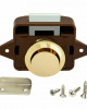 Lesoleil 1/5X Push Button Pop Up Lock Latch Knob Cabinet Motorhome Caravan Cupboard Lock