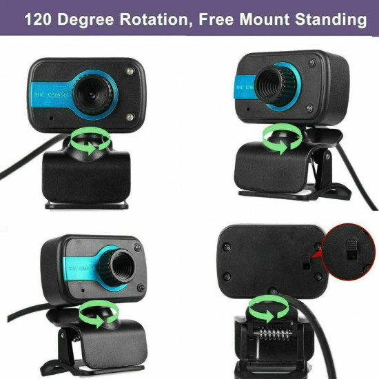 TKOOFN HD Webcam Web Camera Cam w/ Microphone,Video Call,Record For PC Laptop Desktop TKOOFN HD Webcam Web Camera Cam w/ Microphone,Video Call,Record For PC Laptop Desktop