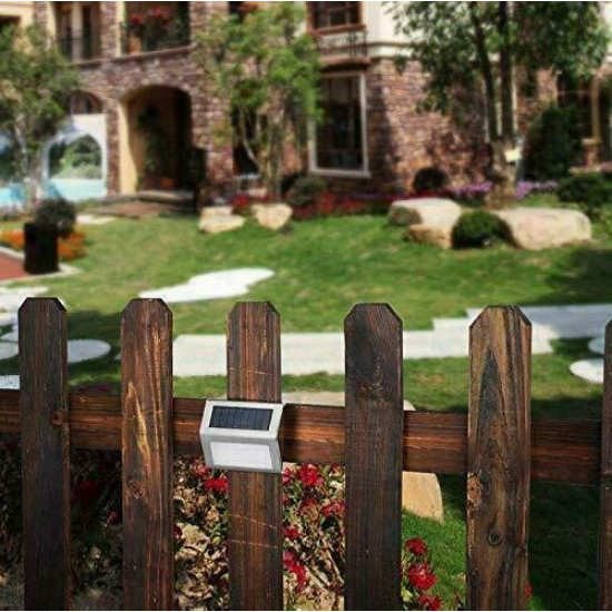 NONMON 1/2/3/4 Packs Solar Deck Lights, Super Bright LED Walkway Light Stainless Steel Waterproof Outdoor Security Lamps for Patio Stairs Garden Pathway NONMON 1/2/3/4 Packs Solar Deck Lights, Super Bright LED Walkway Light Stainless Steel Waterproof Outdoor Security Lamps for Patio Stairs Garden Pathway