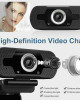 TKOOFN Full HD 1080P Webcam Desktop Laptop Video Call USB Web Camera with Microphone