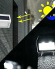 NONMON 1/2/3/4 Packs Solar Deck Lights, Super Bright LED Walkway Light Stainless Steel Waterproof Outdoor Security Lamps for Patio Stairs Garden Pathway NONMON 1/2/3/4 Packs Solar Deck Lights, Super Bright LED Walkway Light Stainless Steel Waterproof Outdoor Security Lamps for Patio Stairs Garden Pathway