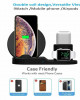 TKOOFN 3in1 QI Wireless Charger Charging Dock Station for Apple Watch / iPhone/Air Pods