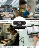 TKOOFN Full HD 1080P Webcam Desktop Laptop Video Call USB Web Camera with Microphone