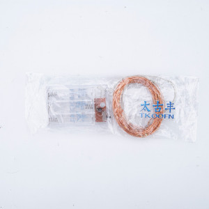 TKOOFN Fairy String Lights Battery Operated Mini LED Copper Silver Wire Xmas Outdoor