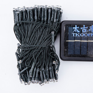 TKOOFN Solar Powered Fairy Lights String 100-500 LED Waterproof Outdoor Garden Party