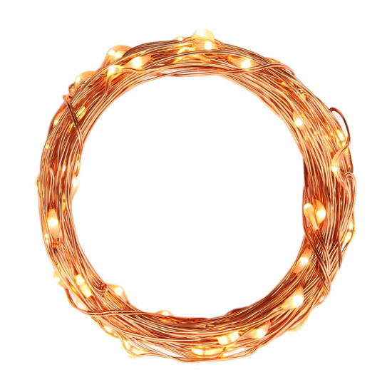 TKOOFN Fairy String Lights Battery Operated Mini LED Copper Silver Wire Xmas Outdoor TKOOFN Fairy String Lights Battery Operated Mini LED Copper Silver Wire Xmas Outdoor