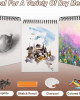 TKOOFN Cuaderno de bocetos de 9 x 12 pulgadas, paquete de 5 cuadernos de bocetos premium encuadernados en espiral superior (68 libras/100 gsm), 500 hojas en total, papel de pintura sin ácidos para