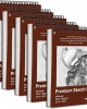 TKOOFN Cuaderno de bocetos de 5.5 x 8.5 pulgadas, paquete de 5, 300 hojas superiores encuadernadas en espiral, blocs de dibujo (68 libras/100 gsm), papel de pintura sin ácidos para adultos, niños
